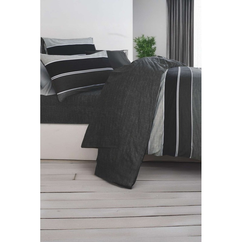 Σετ Σεντόνια King Size Grego Grey 4Τμχ 280X270 Espree Σετ Σεντόνια King Size Grego Grey 4Τμχ 280X270 Espree