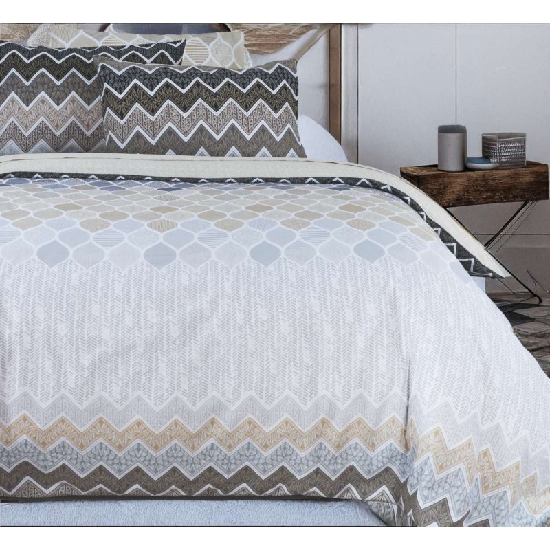 Σετ Σεντόνια Μονά Kiris Beige 3Τμχ 170X270 Espree Σετ Σεντόνια Μονά Kiris Beige 3Τμχ 170X270 Espree