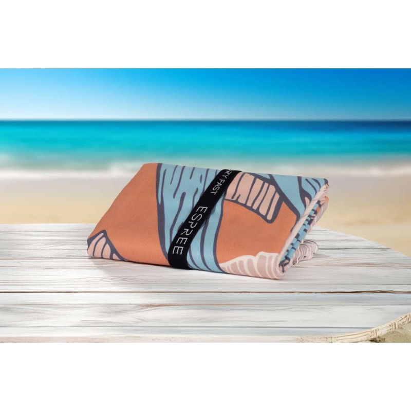 Πετσέτα Θαλάσσης Microfiber Flora Peach 80X160 Espree Πετσέτα Θαλάσσης Microfiber Flora Peach 80X160 Espree