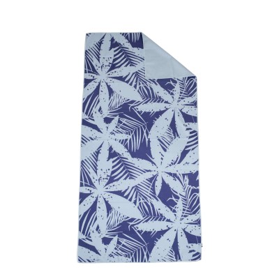 Πετσέτα Θαλάσσης Microfiber Palm Blue 80X160 Espree