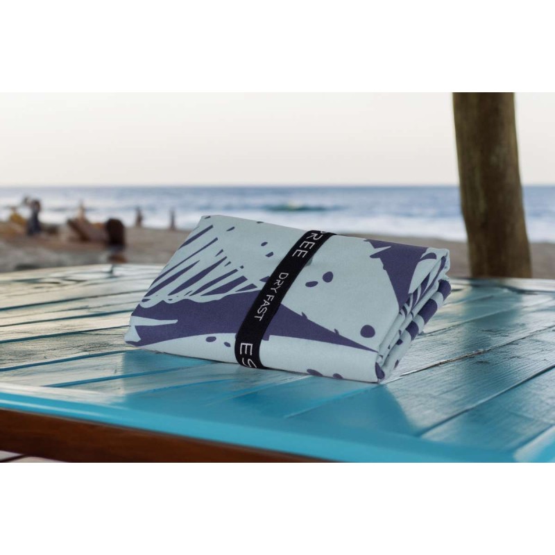Πετσέτα Θαλάσσης Microfiber Palm Blue 80X160 Espree Πετσέτα Θαλάσσης Microfiber Palm Blue 80X160 Espree