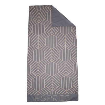 Πετσέτα Θαλάσσης Microfiber Glam Grey 80X160 Espree