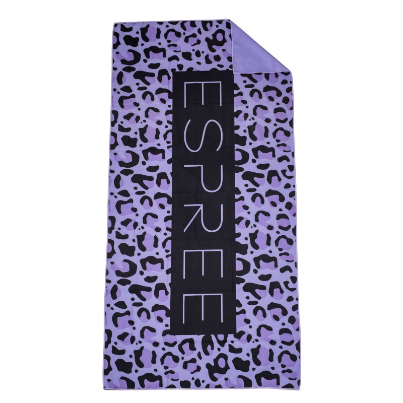Πετσέτα Θαλάσσης Microfiber Leopard Lilac 80X160 Espree Πετσέτα Θαλάσσης Microfiber Leopard Lilac 80X160 Espree