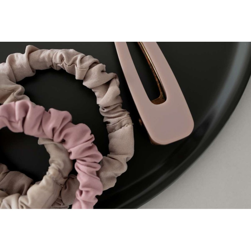 Κοκαλάκι Μαλλιών Μεταξένιο Pink 1Cm Espree Κοκαλάκι Μαλλιών Μεταξένιο Pink 1Cm Espree