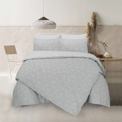 Σετ Σεντόνια Υπέρδιπλα Mila Grey 4Τμχ Με Λάστιχο 160X200+35 Espree