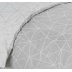 Σετ Παπλωματοθήκη Μονή Mila Grey 2Τμχ 160X240 Espree