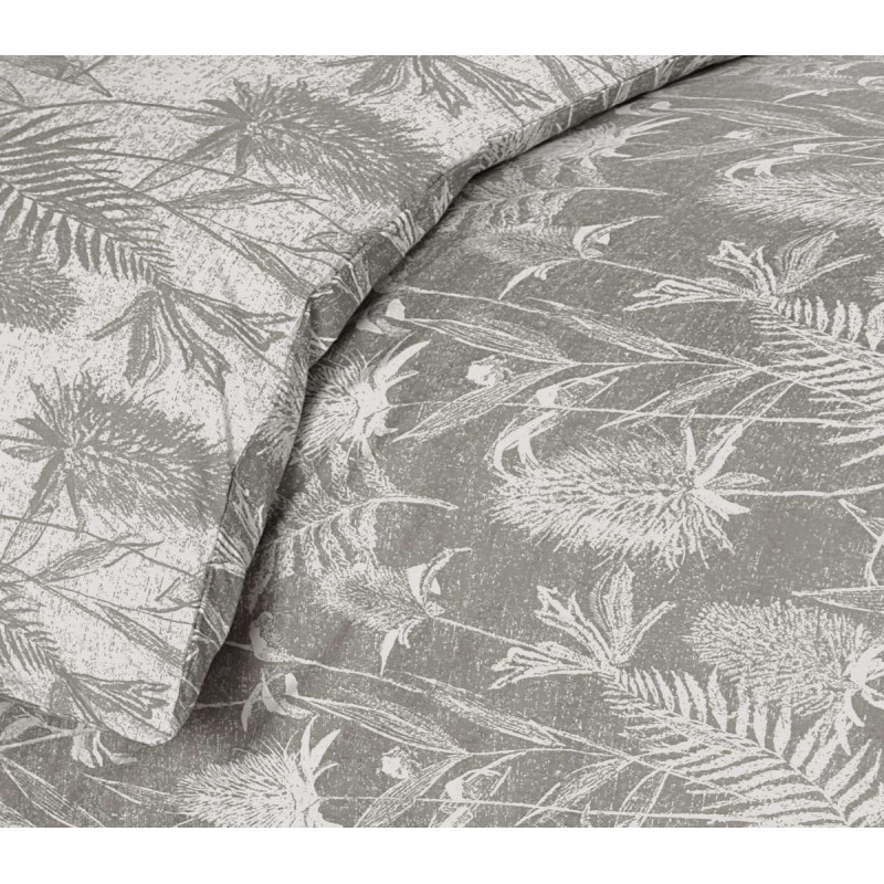 Σετ Σεντόνια Υπέρδιπλα Thistle Grey 4Τμχ 240X270 Espree