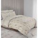 Σετ Παπλωματοθήκη Μονή Cypres Beige 2Τμχ 160X240 Espree