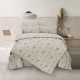Σετ Παπλωματοθήκη Μονή Cypres Beige 2Τμχ 160X240 Espree