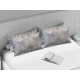 Σετ Μαξιλαροθήκες Βαμβακερές Thistle Grey 2Τμχ 52X72 Espree
